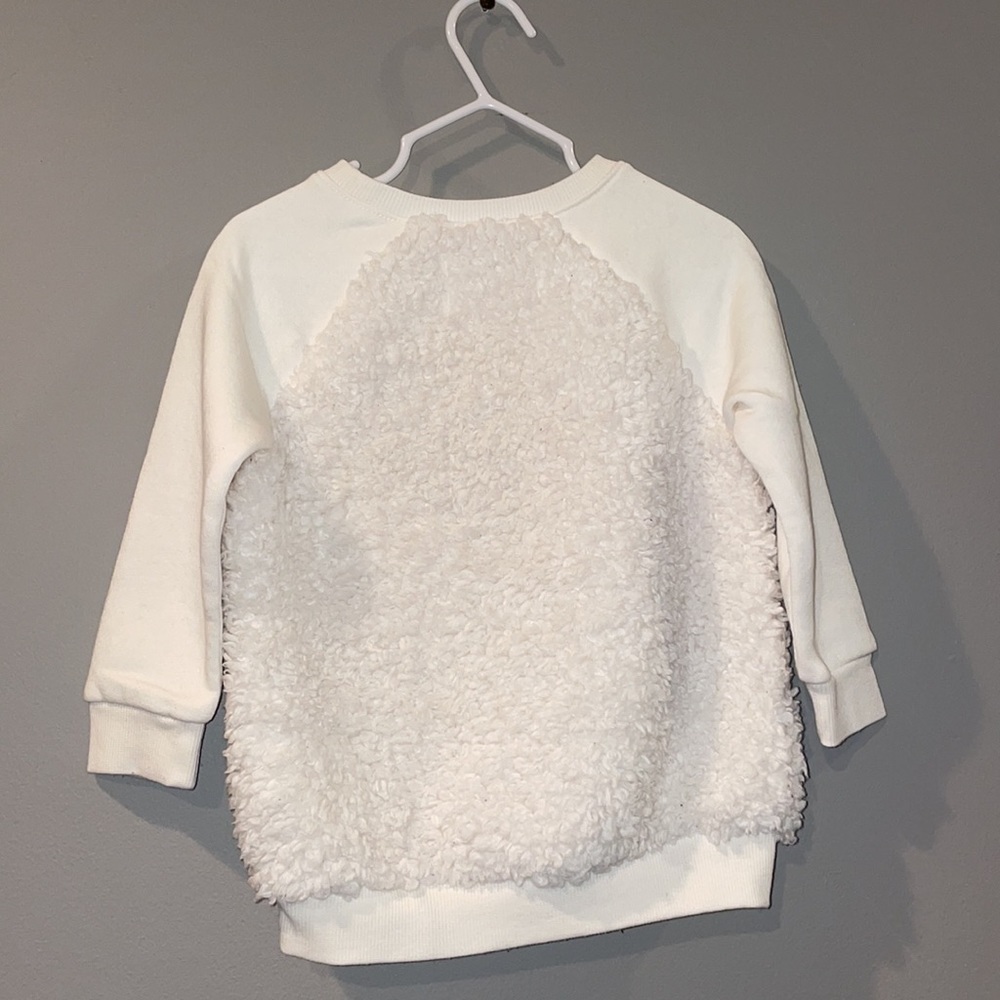 Old Navy- Fluffy Bear Sweatershirt - Picture 2 of 4